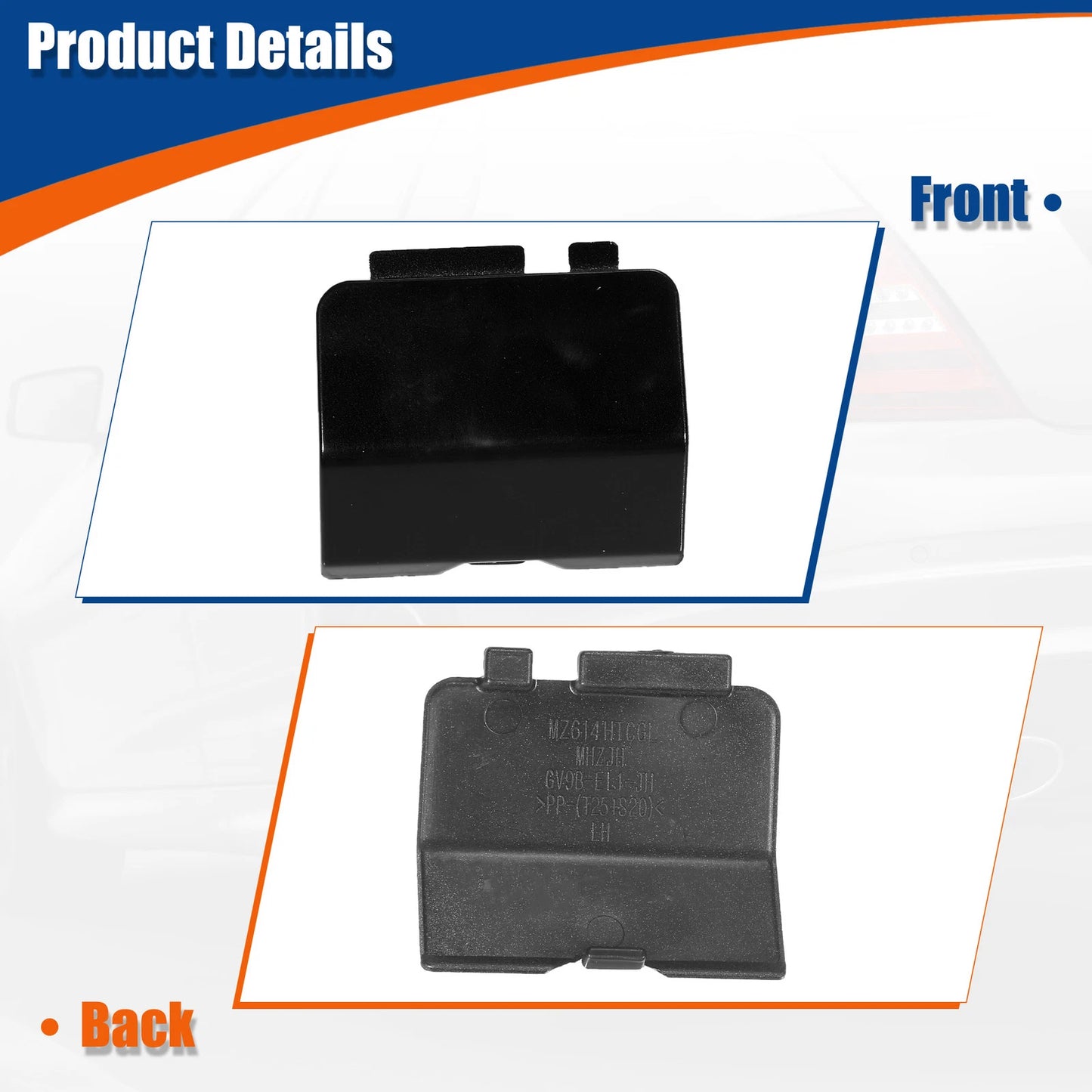 Rear Tow Hook Cover for Mazda 6 (2014-2021)