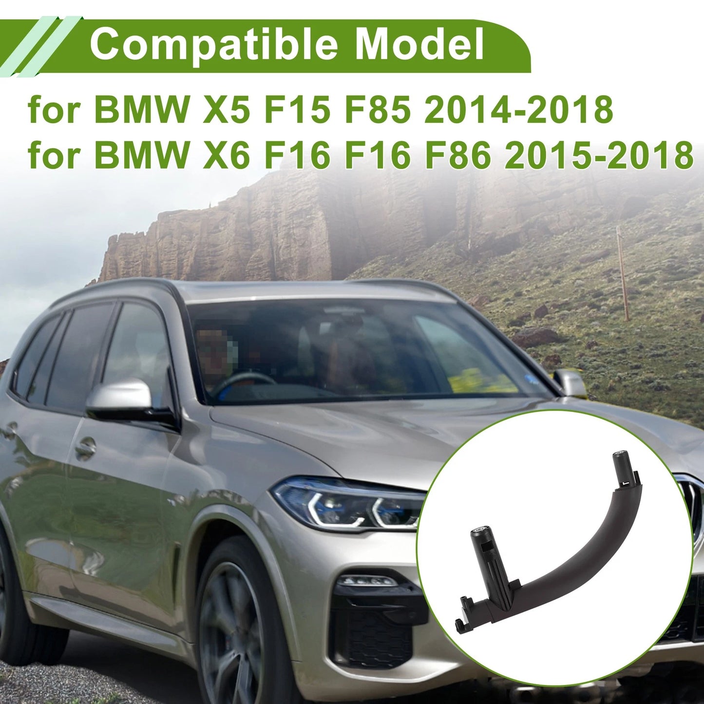 Door Handle Trim Cover for BMW X5 F15 F85 (2014-2018)