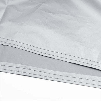 Black & Silver Outdoor Motorcycle Cover for Honda, Suzuki, Kawasaki