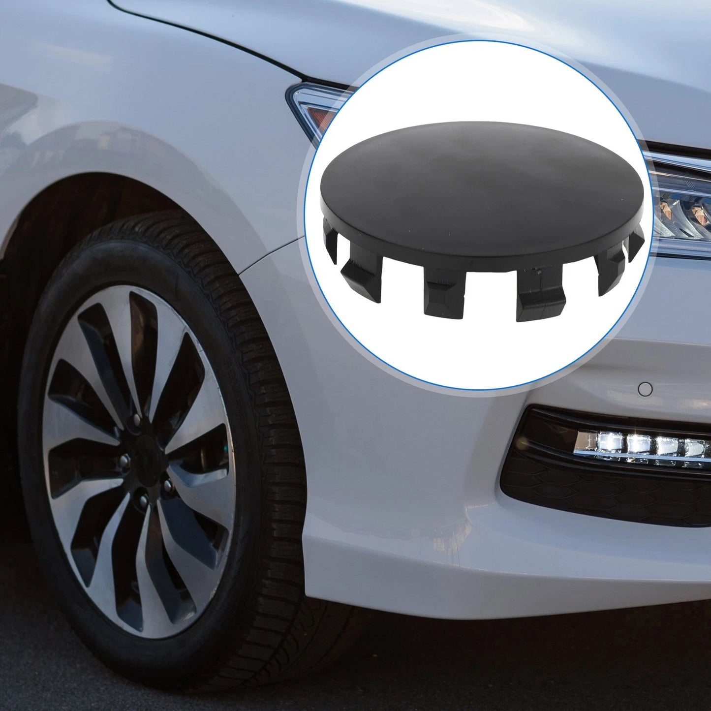 Hub Center Caps  56.5mm for BMW 5 Series G30 (2017-2023) 2.22in OD ABS Black