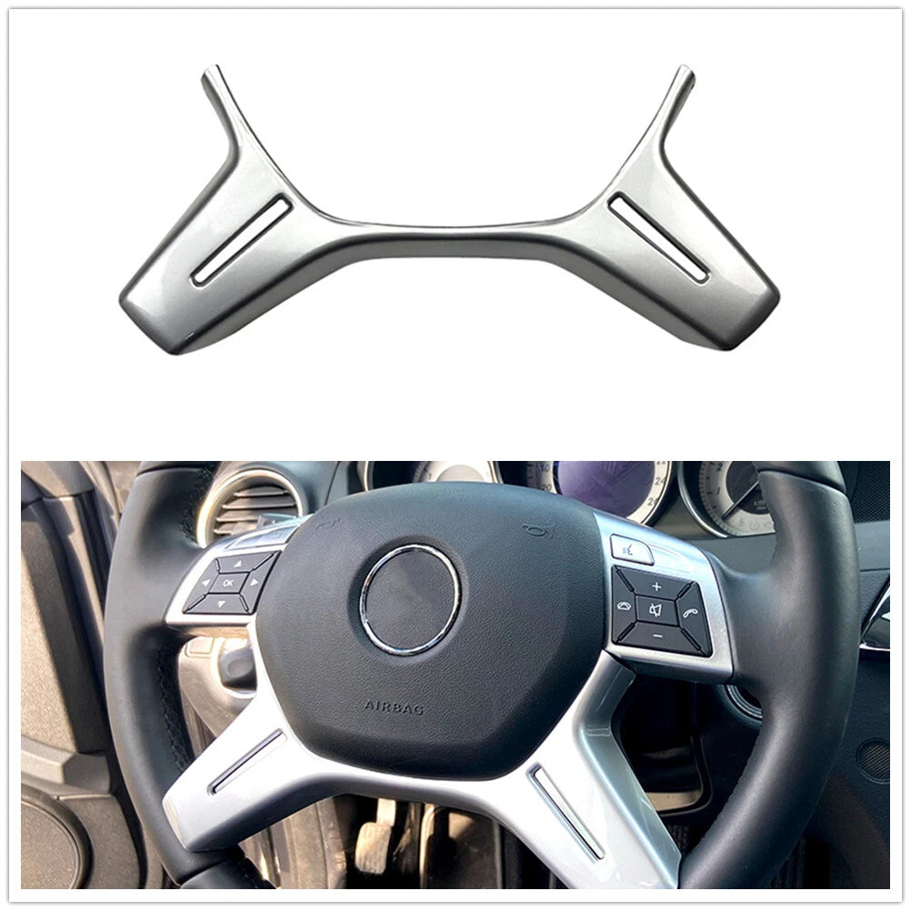 Steering Wheel Trim for Mercedes Benz C E GLK CLS M Class (2008-2016)