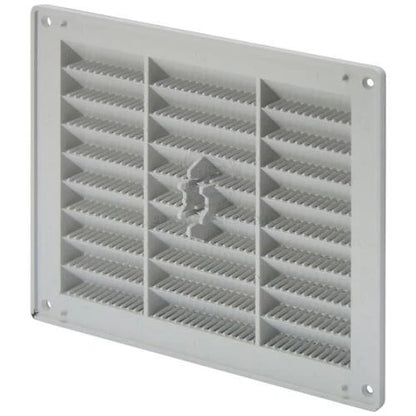 Plastic Rectangular Louvre Vent 200mm x 160mm for Boat/Caravan/Camper