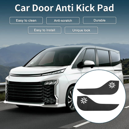 Leather Car Door Anti Kick Pad Sticker for TOYOTA Voxy 80 Series
