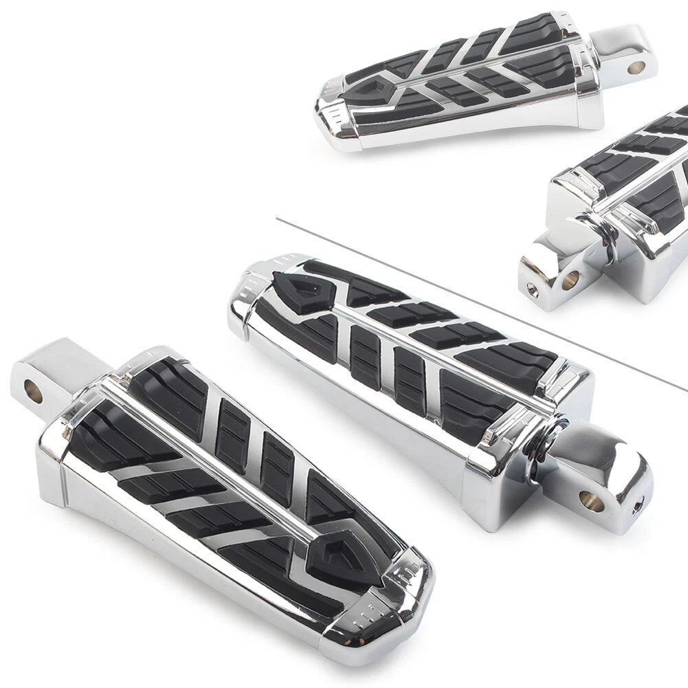 Motorcycle Footrests Pegs for Honda VTX 1800 (2002-2008) - 1 Pair