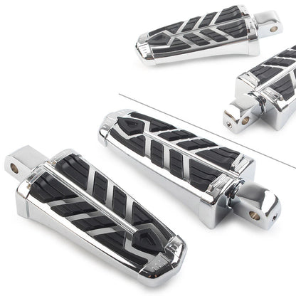 Motorcycle Footrests Pegs for Honda VTX 1800 (2002-2008) - 1 Pair