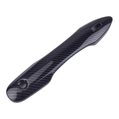 4pc Carbon Fiber Door Handle Cover Trim for Toyota Corolla Hatchback (2019-2023)