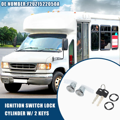 Ignition Switch Starter Set with Keys for Ford E-150 Econoline (1992-1996)