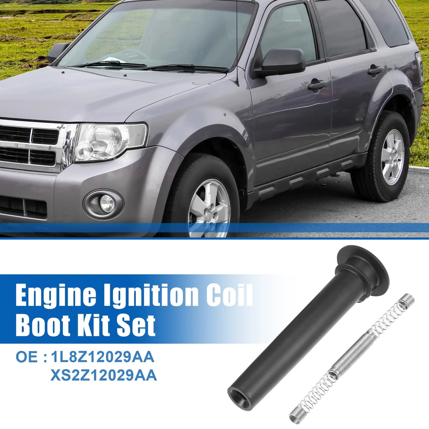 Engine Ignition Coil Boot Kit 6 x for Ford Escape (2001-2007)