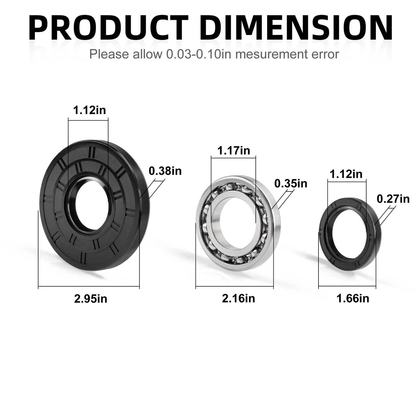 Front Differential Bearing Seal for Polaris Sportsman 500/570 ETX 2013-2023