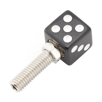 4pcs Black License Plate Screws for Chopper Motorcycle