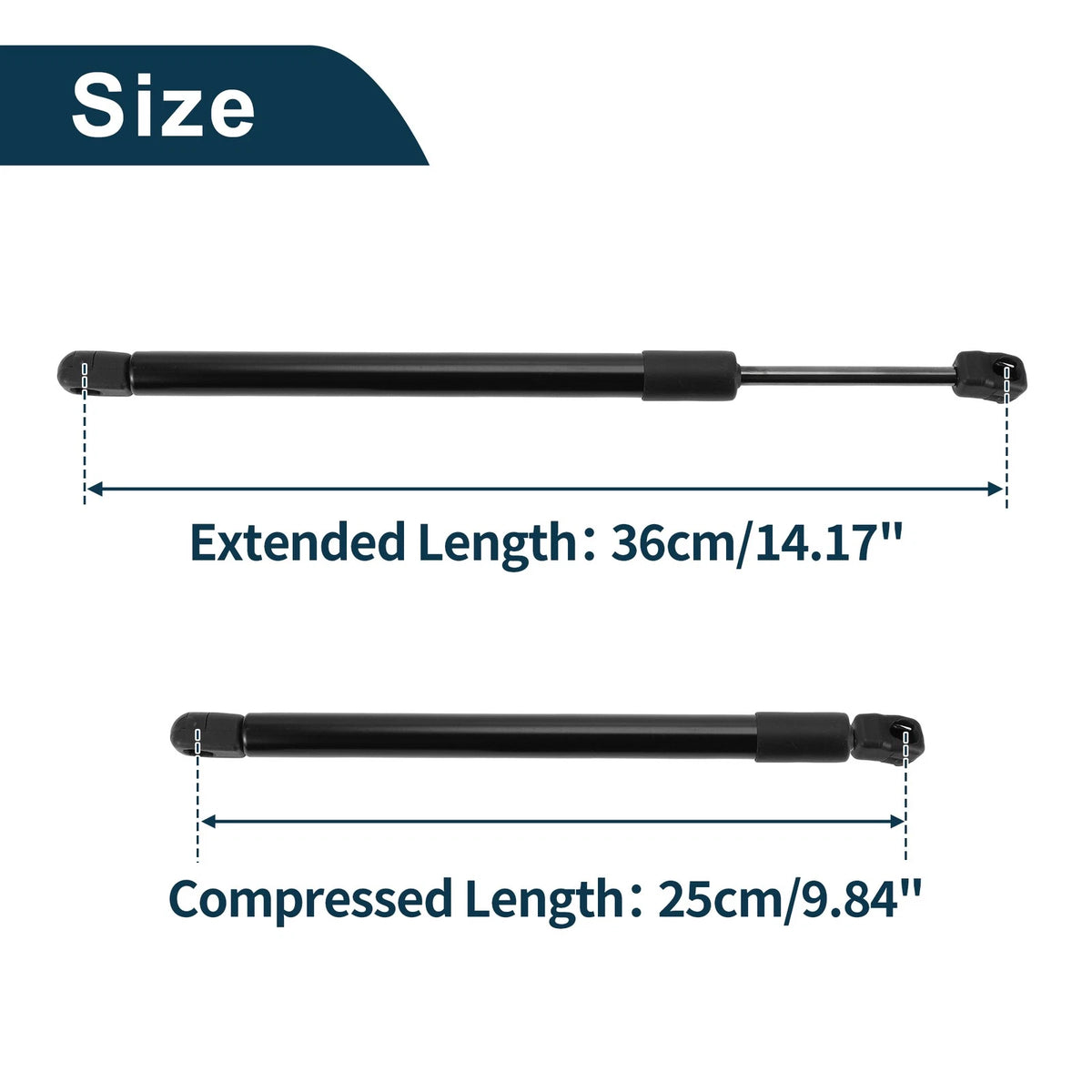 Hood Lift Supports Struts for Ford Crown Victoria (1992-2011)
