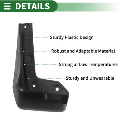 Mud Flaps Splash Guards for Honda Crider 2013-2018 (2 x Front & Rear)
