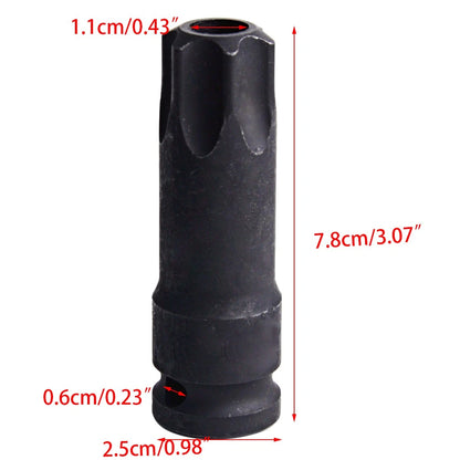 1/2" Dr Spline Female Hollow Camshaft Socket for Mercedes Benz M271 M270