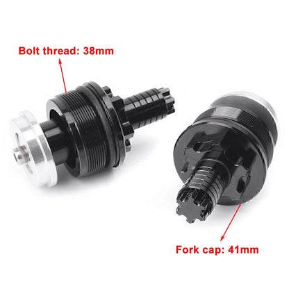 Aluminum Front Fork Shock Absorber Screw Cover for Yamaha YZF-R25/R3 (2014-2023)