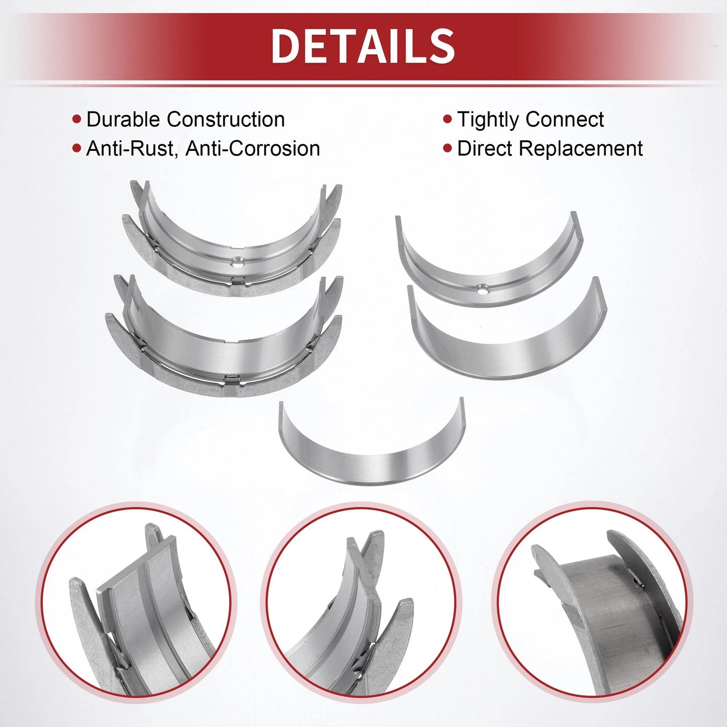Main & Connecting Rod Bearings for Land Rover Discovery LR3 (2005-2009)