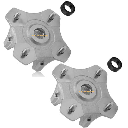 Wheel Hub 2x Front Left/Right Wheel Hub for Arctic Cat 500 4x4 FIS (2002–2004)