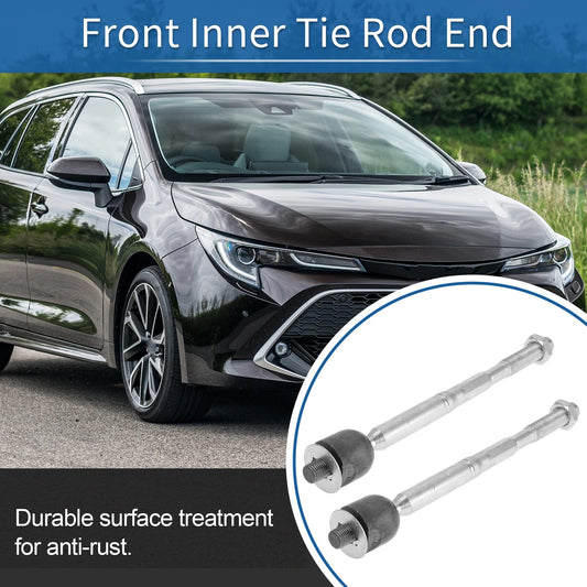 2 x Front Inner Tie Rod End Links for Toyota Highlander RX330 RX350