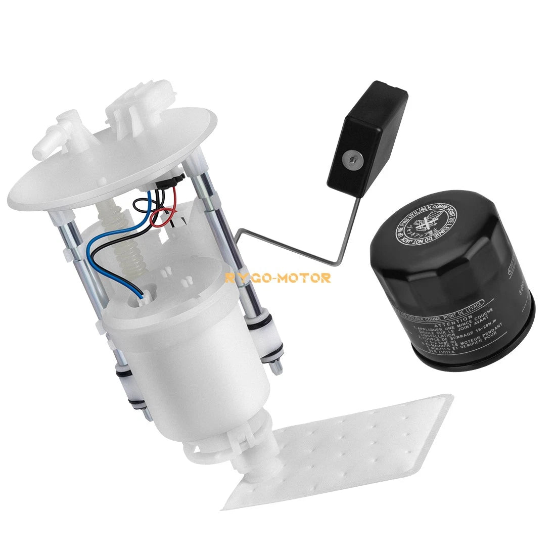 Fuel Pump Assembly & Oil Filter for Yamaha Grizzly 550/700 YFM550 YFM700 4x4