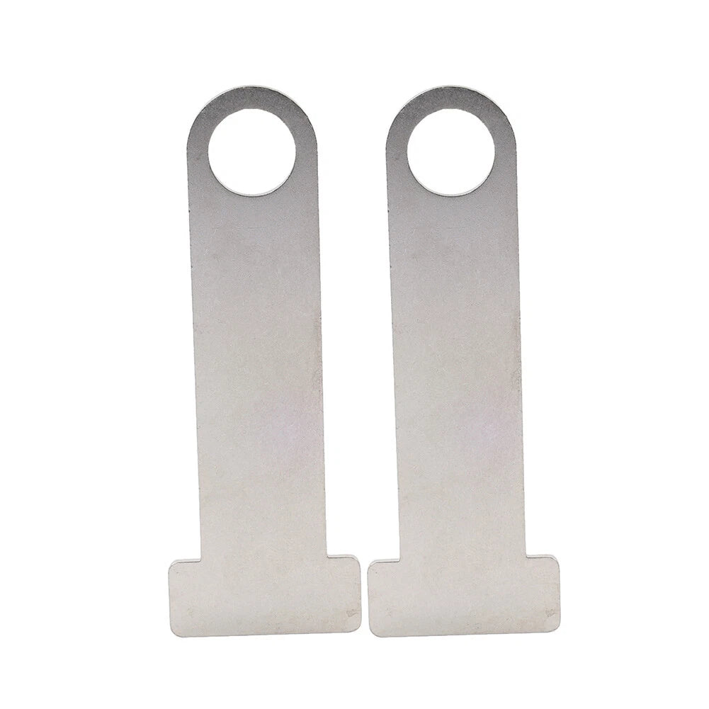 Universal Motorcycle Helmet D-Ring Steel Lock Extensions for Scooter Biker