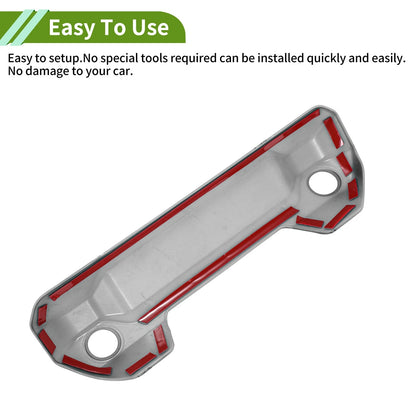 Exterior Door Handle Cover Trim for Toyota Tundra (2022-2025) - 2 x ABS