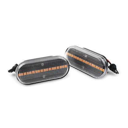 LED Side Marker Lights for Volkswagen VW Bora Golf 3 4 Amber Clear