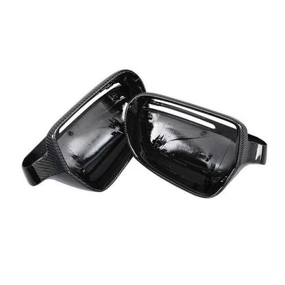 Carbon Fiber Rearview Mirror Cover Cap for Audi A3 A4/S4 RS4 (2009-2013)