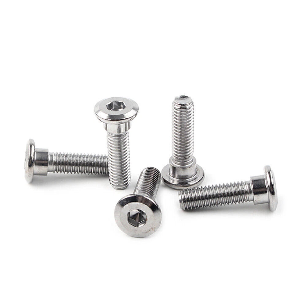 5 x M8x30mm Steel Bolts Hex Socket Disc Brake Rotor Screws Fasteners