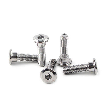5 x M8x30mm Steel Bolts Hex Socket Disc Brake Rotor Screws Fasteners