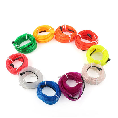 Meter LED Car Interior Atmosphere Wire Strip Light