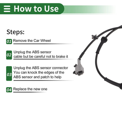 ABS Wheel Speed Sensor for Nissan Rogue (2008-2013)