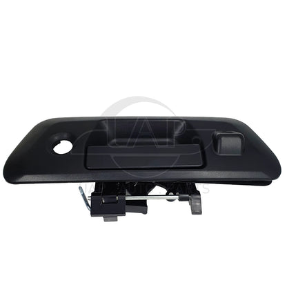 Textured Black Tailgate Handle with Camera Hole for Nissan Navara D23 (2015-2021)