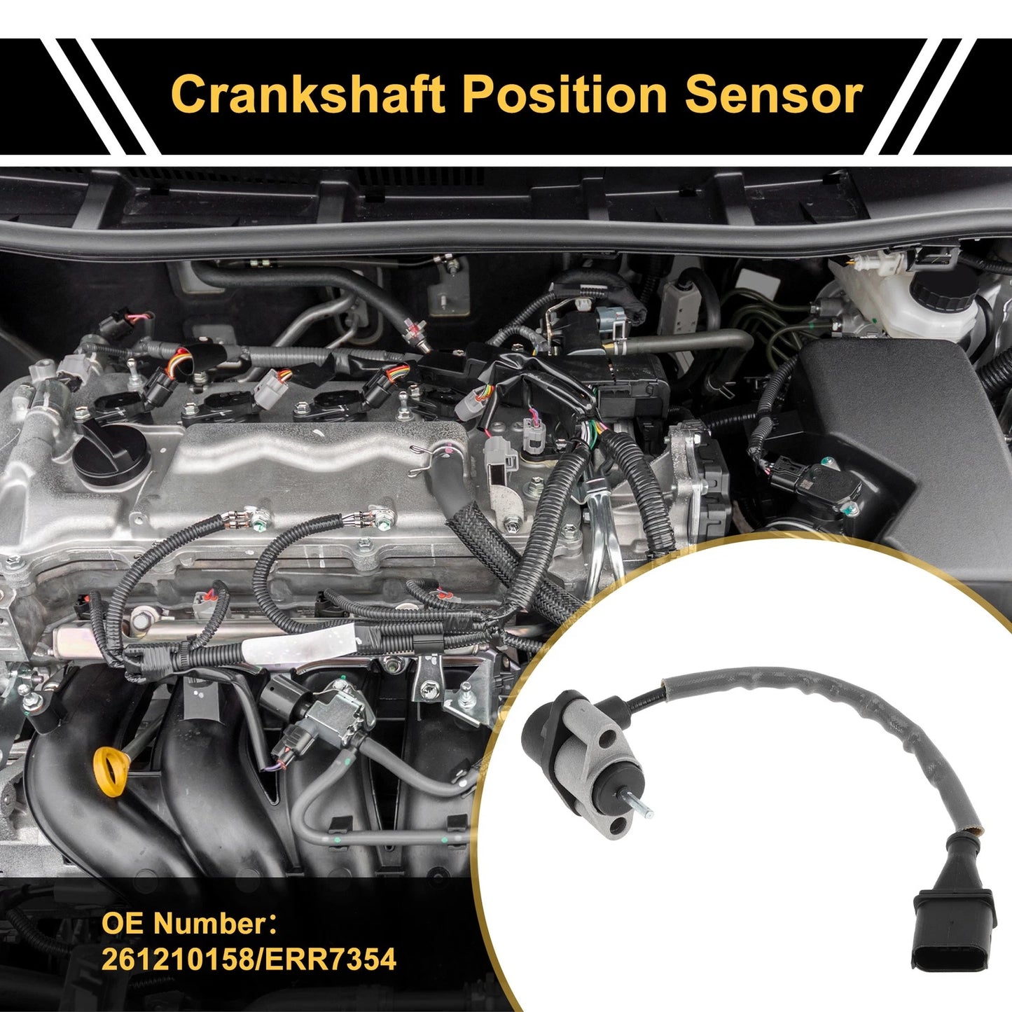 Crankshaft Position Sensor for Land Rover Range Rover 3.9 (1994-2002)