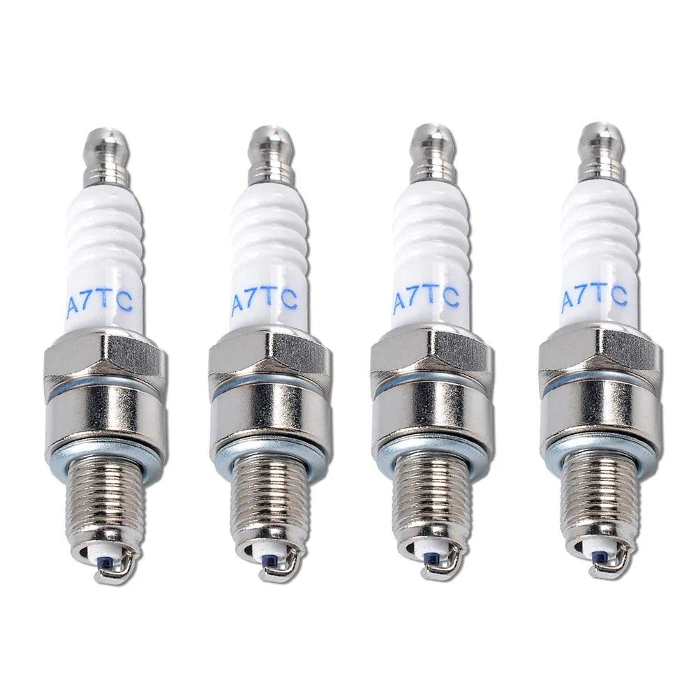 4 Pack Spark Plug for YAMAHA TTR50/TTR125/TTR125L/CR7HSA/TTR125LE 03-11