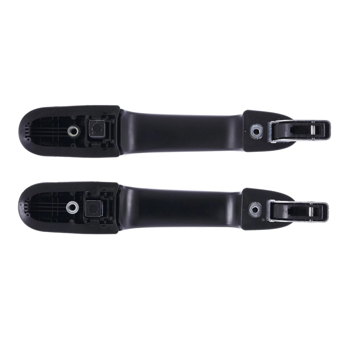 4 x Front Rear Outer Door Handles Black for Hyundai Tucson (2004–2010)