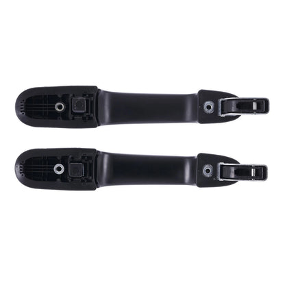 4 x Front Rear Outer Door Handles Black for Hyundai Tucson (2004–2010)