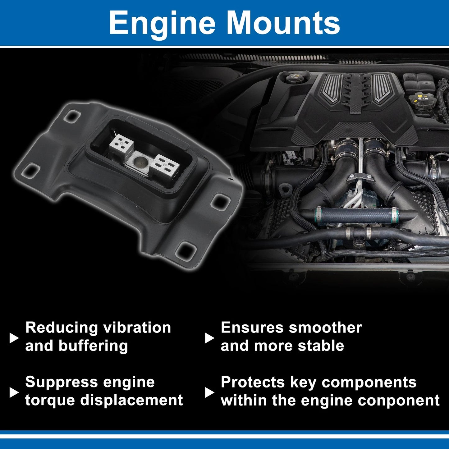 Engine Motor Mount for Ford C-Max DM2 (2007-2010)