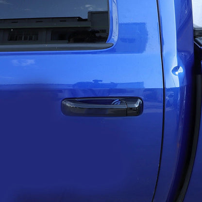 Gloss Black Door Handle Covers for Dodge Ram 1500 (2011-2018)