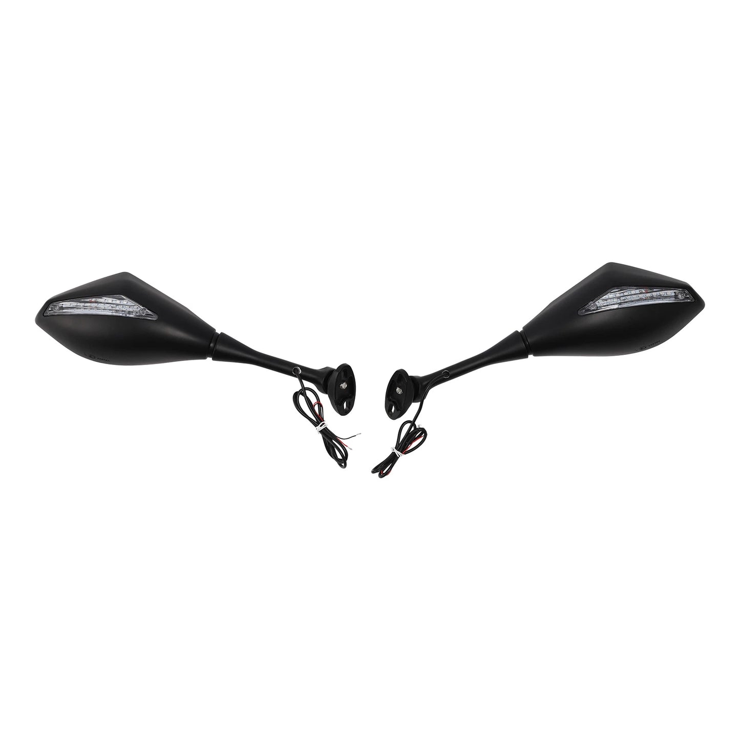 LED Turn Signal Rear View Mirrors for Honda CBR500R (2013-2018) CBR600RR (2003-2025)