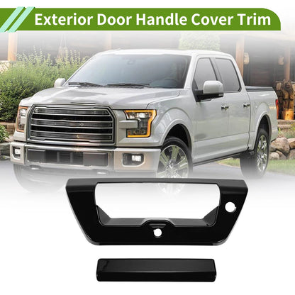 Gloss Black Exterior Trim Tailgate for Ford F150 (2015-2020)