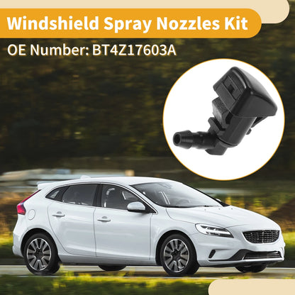 Windshield Washer Nozzle Kit for Ford Edge (2011-2014) with Gaskets