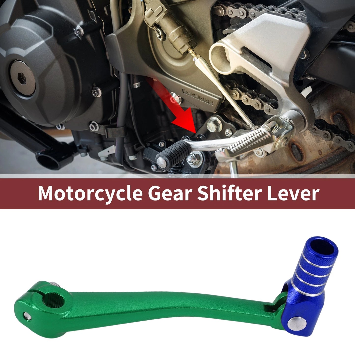 Shifter Lever / 1 Pc / Folding Gear Shifter Lever for Bosuer 125