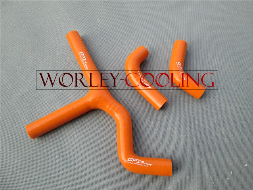 Silicone Radiator Hose for KTM 450SX 525SX (2003-2006) - Orange