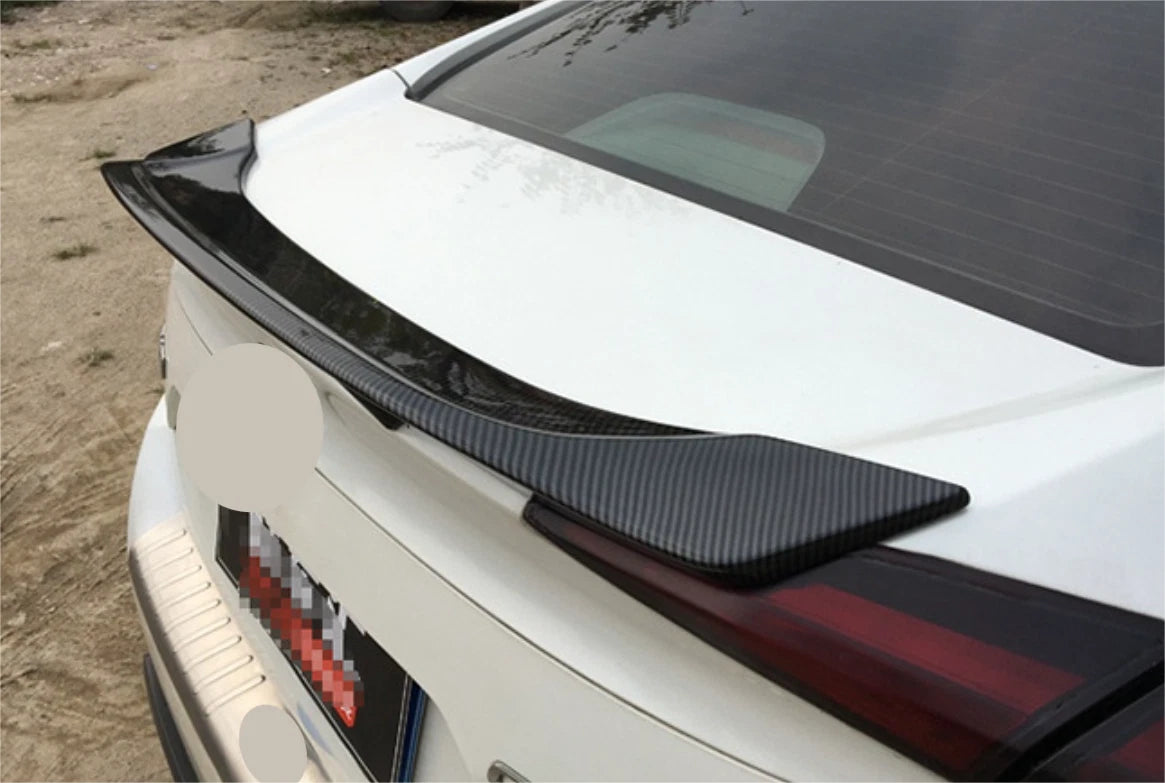 Rear Carbon Fiber Spoiler Wing R Style Ducktail for Honda Civic Sedan (2016-2021)