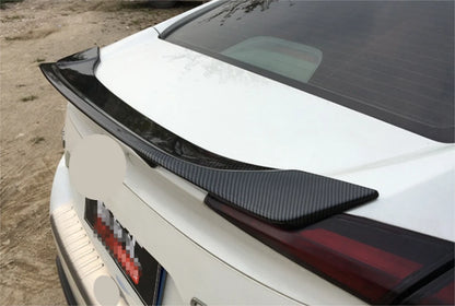 Rear Carbon Fiber Spoiler Wing R Style Ducktail for Honda Civic Sedan (2016-2021)