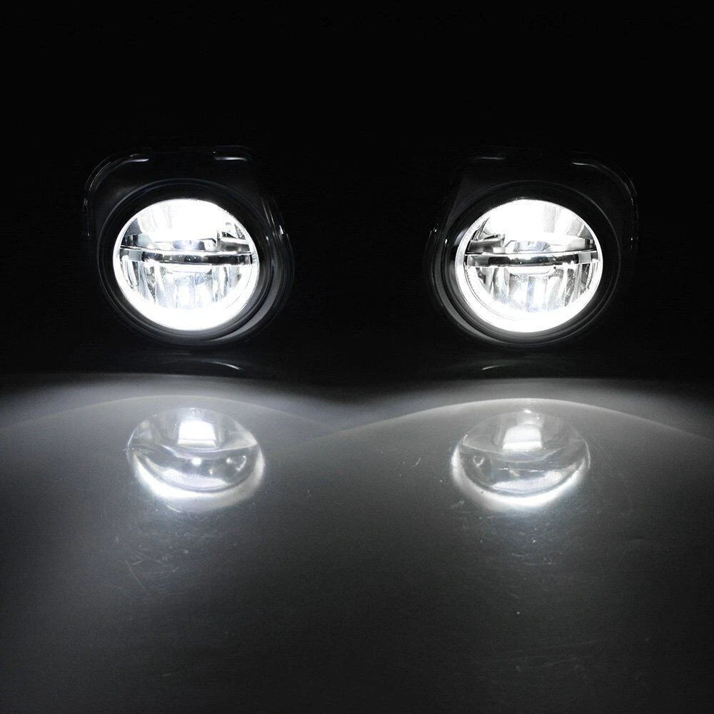1 Pair LH+RH LED Fog Lights for BMW X3 X4 X5 X6 (2010–2019)