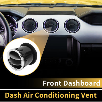 AC Heater Air Vent for Ford F150 2004-2008 Center Dash A/C Outlet Titanium Tone