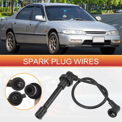7pcs Spark Plug Wire Ignition Coil Cables for Honda Accord (1998-1999)