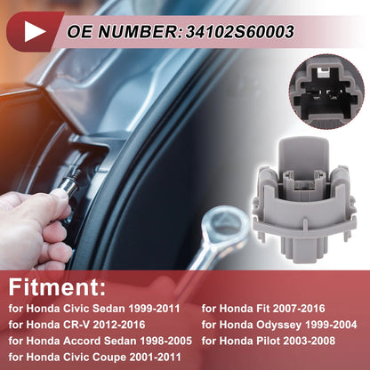 License Plate Light Socket for Honda Civic Sedan (1999-2011)