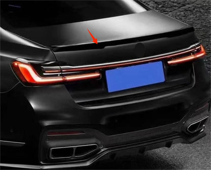 Rear Spoiler Wing ABS Black for BMW 7 Series G11 G12 740i 750i Sedan (2016-2022)