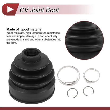 Inner CV Joint Boot Kit w/ Clamps for Nissan Pathfinder (2013-2020)